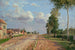 Droga do Wersalu w Rocquencourt - Camille Pissarro — widok dzieła
