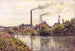 L'Usine à Pontoise - Camille Pissarro — widok dzieła