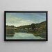 La Marne à Chennevières - Camille Pissarro — oprawiony obraz na ścianie