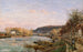 La Seine à Bougival - Camille Pissarro — widok dzieła