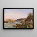 La Seine à Bougival - Camille Pissarro — oprawiony obraz na ścianie