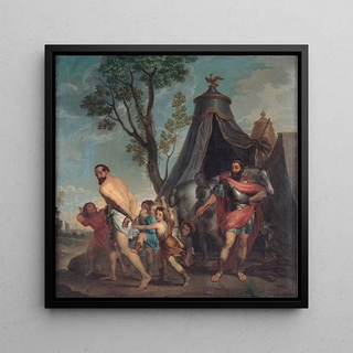 Camillus et le maître d'école de Falerii - Domenico Corvi
