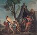 Camillus i nauczyciel z Falerii - Domenico Corvi — widok dzieła