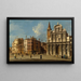 Campo Santa Maria Zobenigo, Wenecja - Canaletto — oprawiony obraz na ścianie