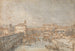 Padwa, rzeka Bacchiglione i Porta Portello - Canaletto — widok dzieła
