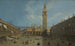 Piazza San Marco - Canaletto — widok dzieła