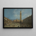 Piazza San Marco - Canaletto — oprawiony obraz na ścianie