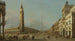 Piazza San Marco widok na południe i zachód - Canaletto — widok dzieła