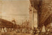 Piazza San Marco od południowego zachodu z Procuratie Nuove po prawej stronie - Canaletto — widok dzieła