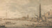 La ville de Westminster depuis près de la porte d'eau de York - Canaletto — widok dzieła