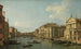 Le Grand Canal à Venise, vue vers le sud-est de San Stae aux Fabbriche Nuove de Rialto - Canaletto — widok dzieła