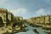 Le Grand Canal près du pont du Rialto Venise - Canaletto — widok dzieła