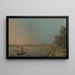 La Tamise depuis la terrasse de Somerset House en direction de Westminster - Canaletto — oprawiony obraz na ścianie