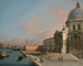 Wenecji, Wielki Kanał widziany na wschód z Santa Maria della Salute - Canaletto — widok dzieła