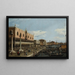Wenecja La Riva degli Schiavoni - Canaletto — oprawiony obraz na ścianie