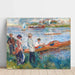 Reprodukcja obrazu Canotiers à Chatou - Pierre-Auguste Renoir