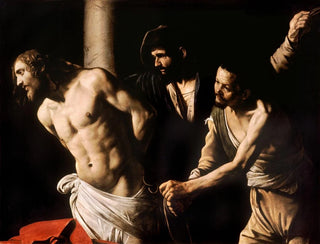 Chrystus przy słupie - Caravaggio — widok dzieła
