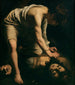 Dawid i Goliat - Caravaggio — widok dzieła