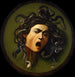 Reprodukcja obrazu Ożywiona Meduza - Caravaggio