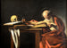 Święty Hieronim piszący - Caravaggio — widok dzieła