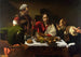 Le Souper à Emmaüs - Le Caravage — widok dzieła