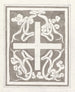 Koncepcja z krzyżem - Carel Adolph Lion Cachet — widok dzieła