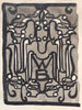 Koncepcja szkicu do biblioteki światowej - Carel Adolph Lion Cachet — widok dzieła