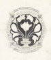 Koncepcja ex-libris Johanna Henoch Neethling - Carel Adolph Lion Cachet — widok dzieła