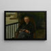 Portret mężczyzny czytającego - Carel Eliza van der Sande Lacoste — oprawiony obraz na ścianie
