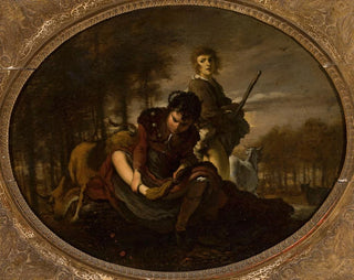Przygotowania do przeprawy przez rzekę - Carel de Moor II — widok dzieła