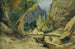Młyn w dolinie - Carl Blechen — widok dzieła