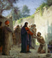 Le Christ guérit l'aveugle - Carl Bloch — widok dzieła