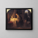 La fille de Jaïrus - Carl Bloch — oprawiony obraz na ścianie