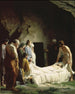 La mise au tombeau - Carl Bloch — widok dzieła
