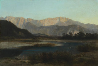 Carl Bolze - Der Inn mit Blick zum Kaisergebirge.webp