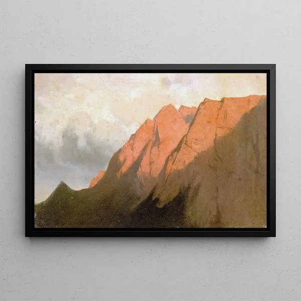 Carl Bolze - Hoher Gll im Alpenglhen.webp
