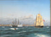 La rade de Lisbonne - Carl Dahl — widok dzieła