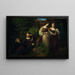Torquato Tasso i dwóch Leonorów - Carl Ferdinand Sohn — oprawiony obraz na ścianie