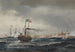 Wizyta króla Szwecji w Kronborg - Carl Frederik Sørensen — widok dzieła