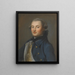 Georg Magnus Sprengtporten 1740-1819 - Carl Fredrich Brander — oprawiony obraz na ścianie