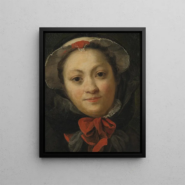 Mme Charlotte Pilone Desmares - Carl Gustaf Pilo — oprawiony obraz na ścianie