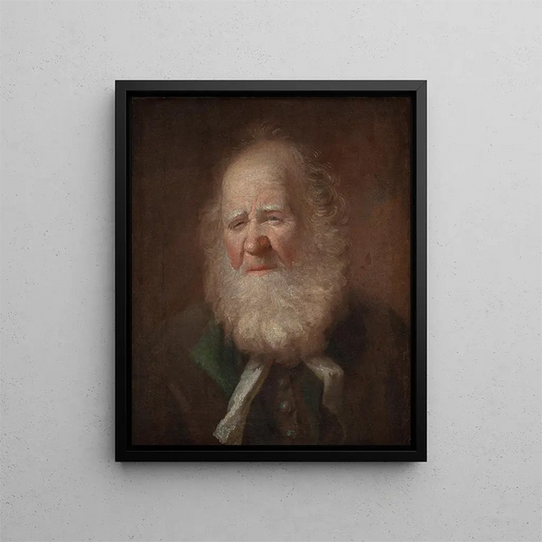 Portret Christiana Jacobsen Drakenberg - Carl Gustaf Pilo — oprawiony obraz na ścianie