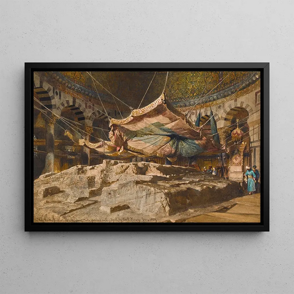 Carl Haag - The Holy rock Jerusalem.webp