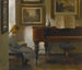 Dziewczyna w wnętrzu - Carl Holse — widok dzieła