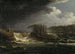 Wodospad w Älvkarleby - Carl Johan Fahlcrantz — widok dzieła