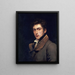 autoportret - Carl Joseph Begas — oprawiony obraz na ścianie