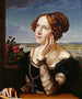Wilhelmine Begas, żona artysty - Carl Joseph Begas — widok dzieła