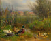 Kaczki - Carl Jutz — widok dzieła