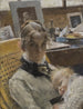 Une idylla en studio La femme de l'artiste et sa fille - Carl Larsson — widok dzieła
