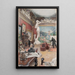 Wnętrza galerii Fürstenberg - Carl Larsson — oprawiony obraz na ścianie